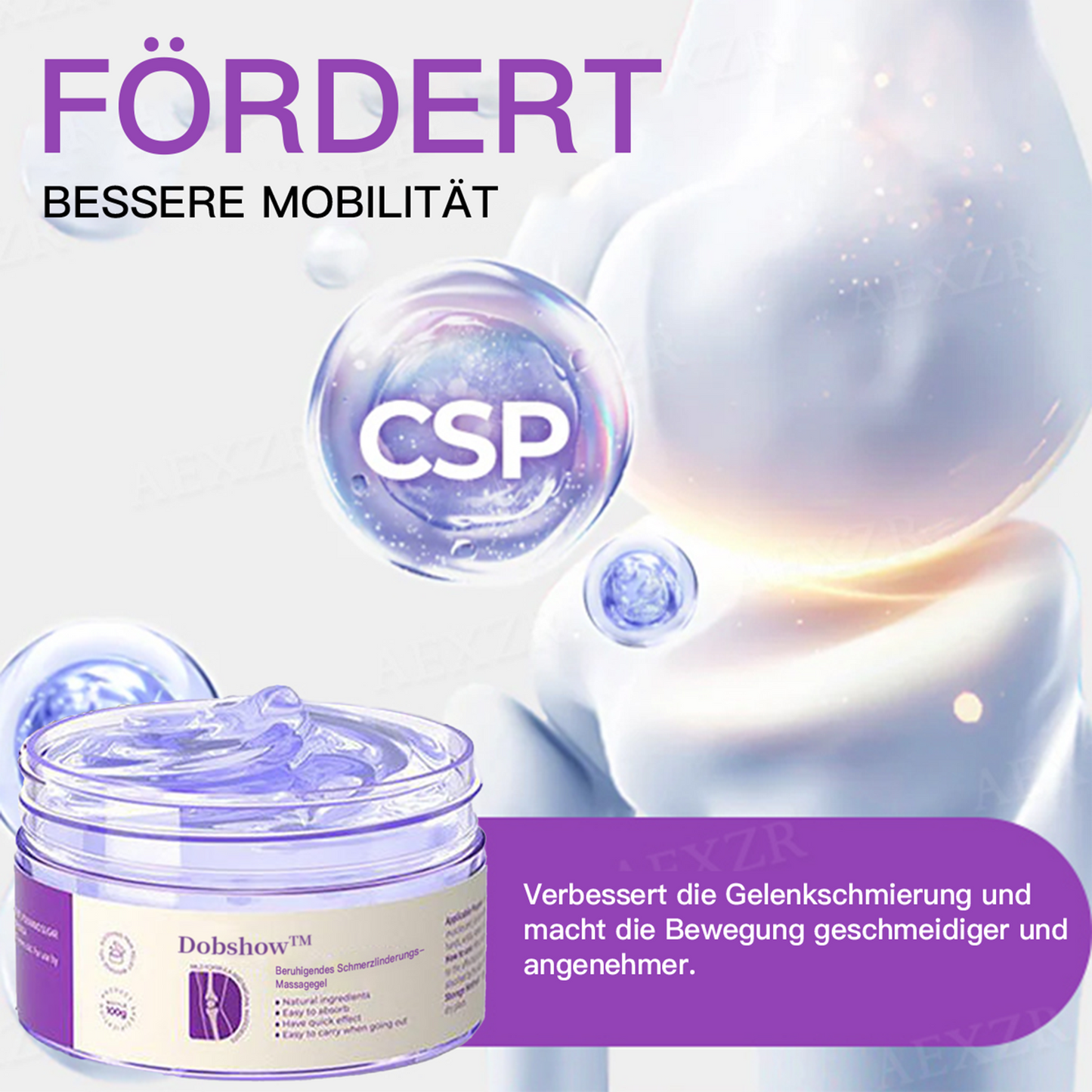 đ¨ââď¸Dobshow⢠Kurkuma & Emu-Ăl Arthritis Beruhigende Schmerzlinderung Massage Gel