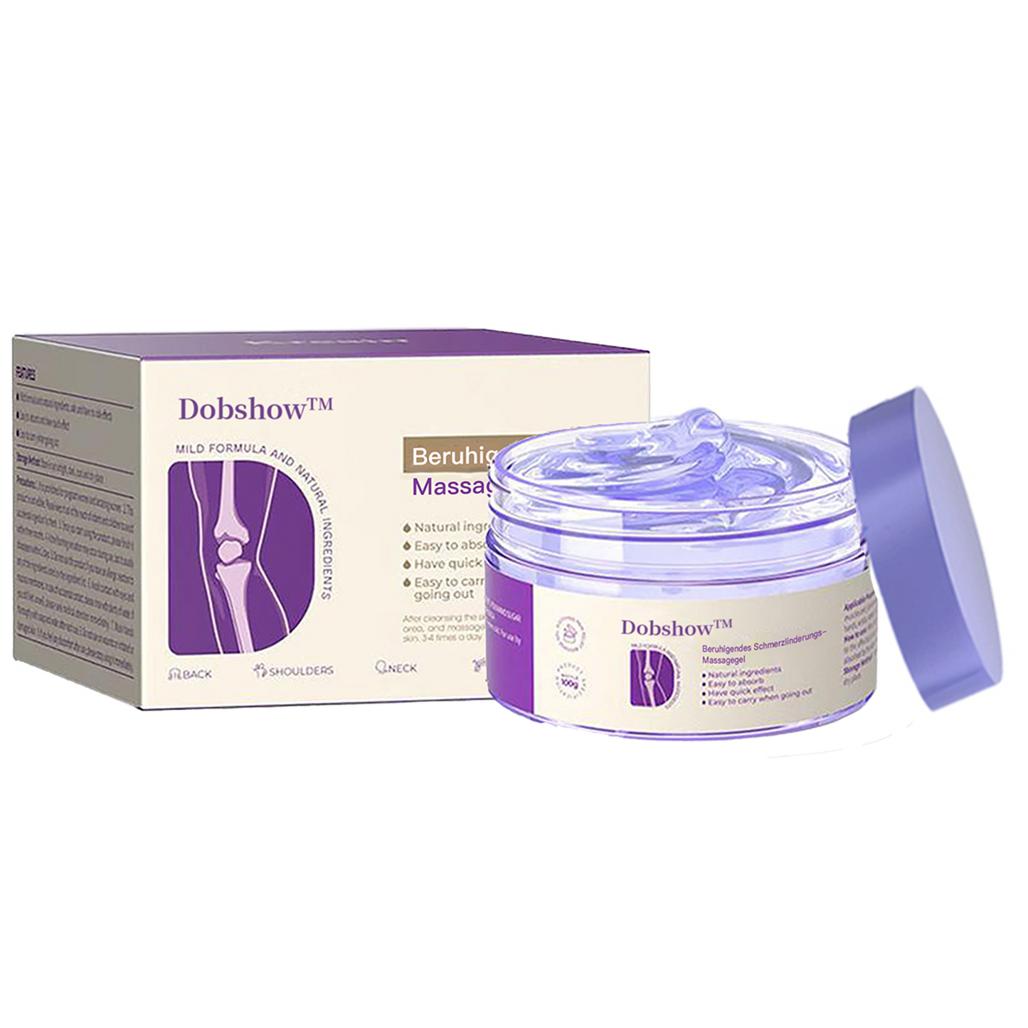 đ¨ââď¸Dobshow⢠Kurkuma & Emu-Ăl Arthritis Beruhigende Schmerzlinderung Massage Gel
