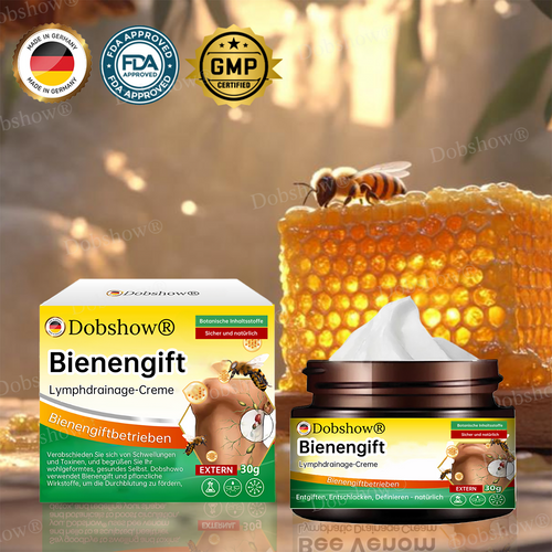 🐝Dobshow® Bienengift Lymphdrainage-Creme