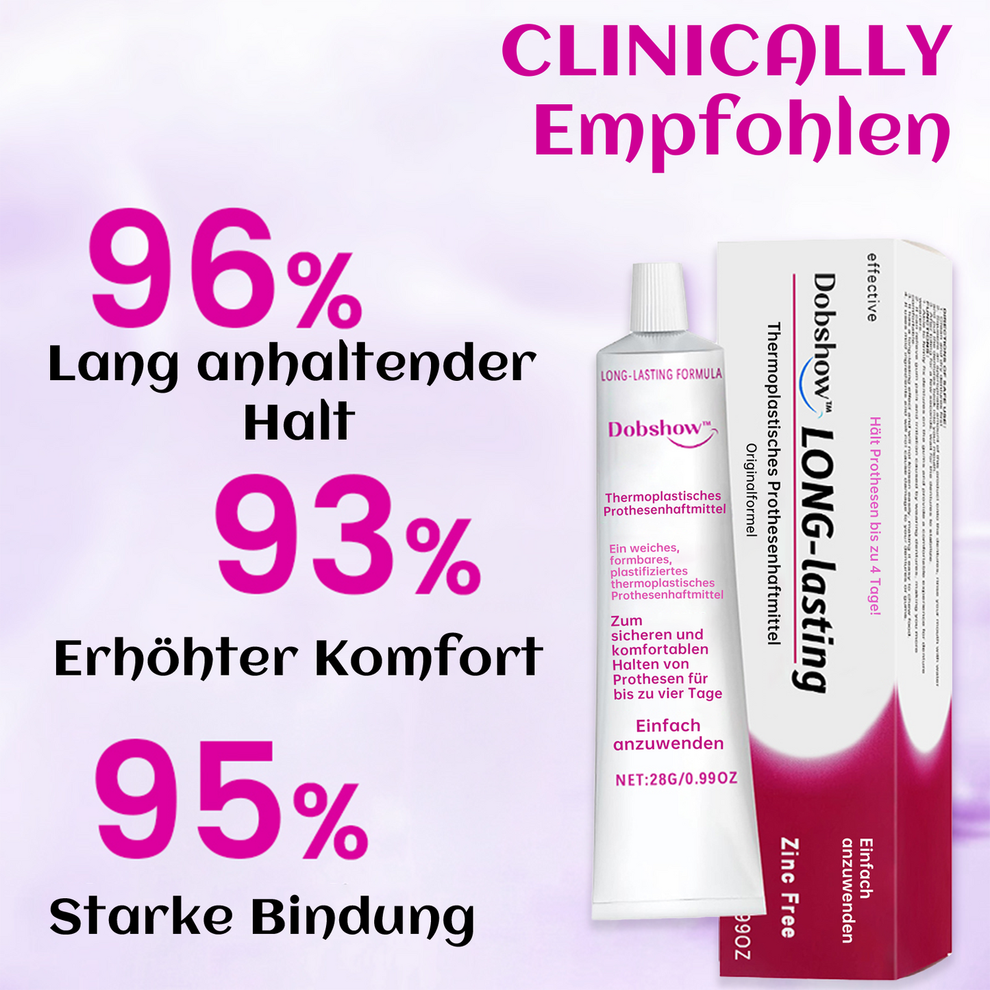 Dobshow™🔥Kaufe 1 und erhalte 1 gratis🔥Thermoplastischer Gebisskleber🦷