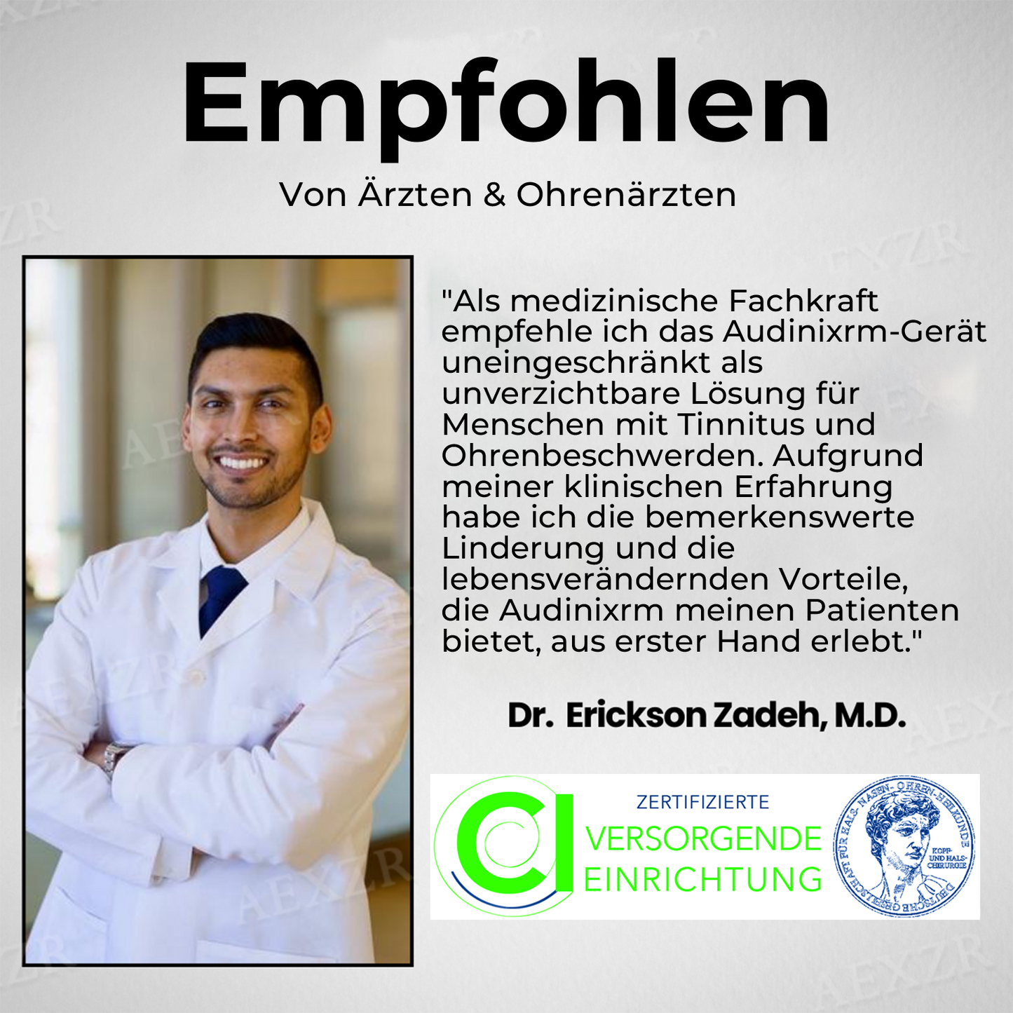 Audinix™ 💓HAPPY 2025💓 Gerät zur Linderung von Tinnitus