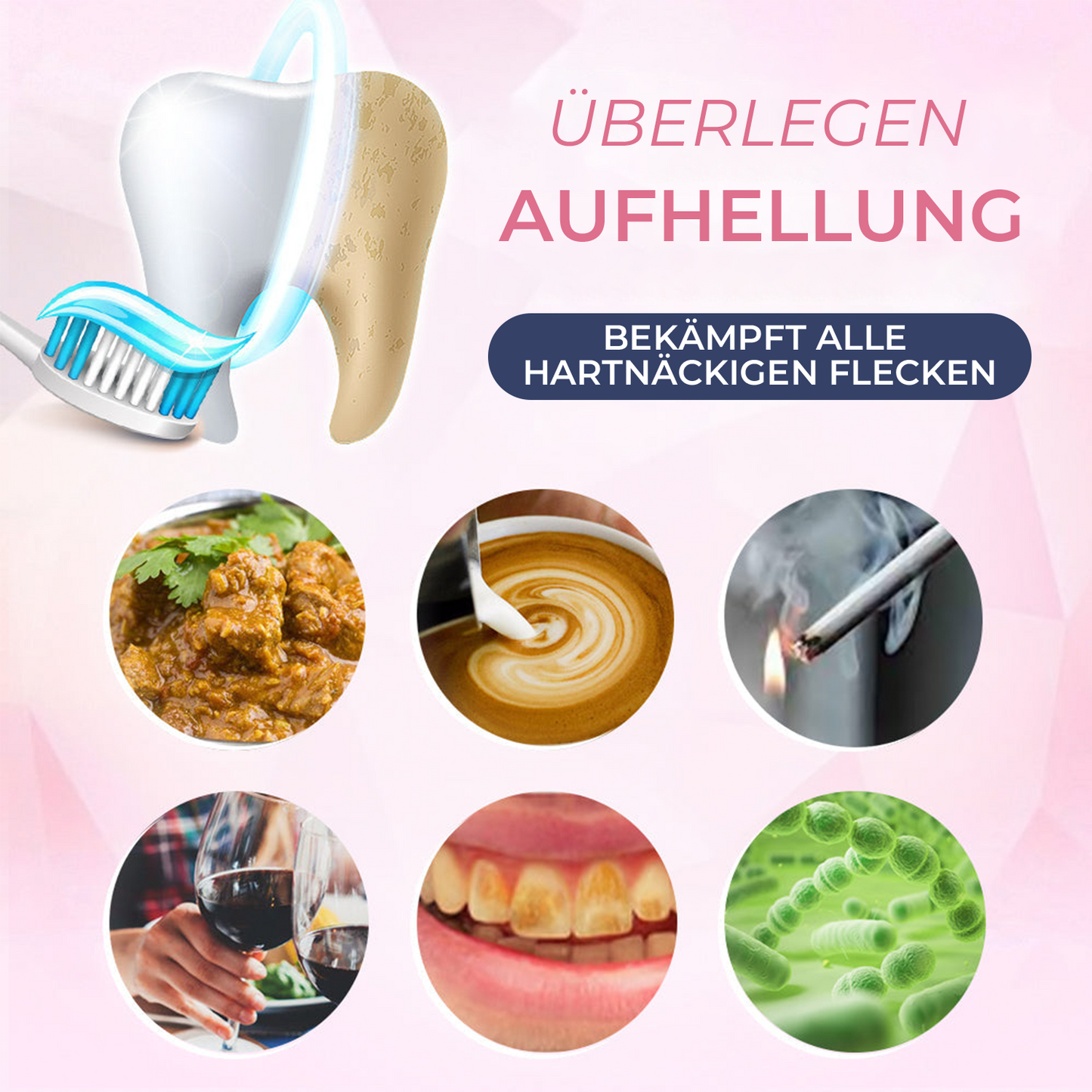 Dobshow⢠Fleckenentfernungs-Zahnpasta