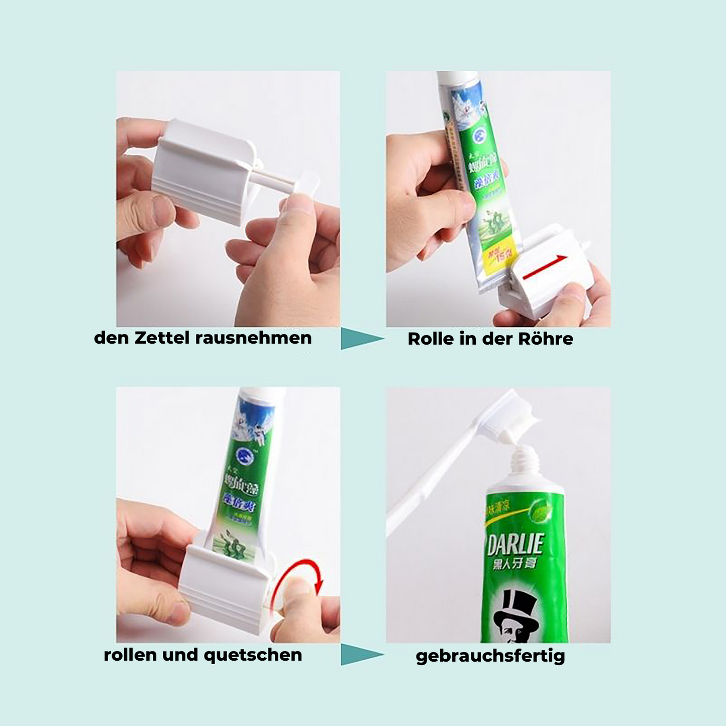 Easy Squeeze Zahnpasta-Roller
