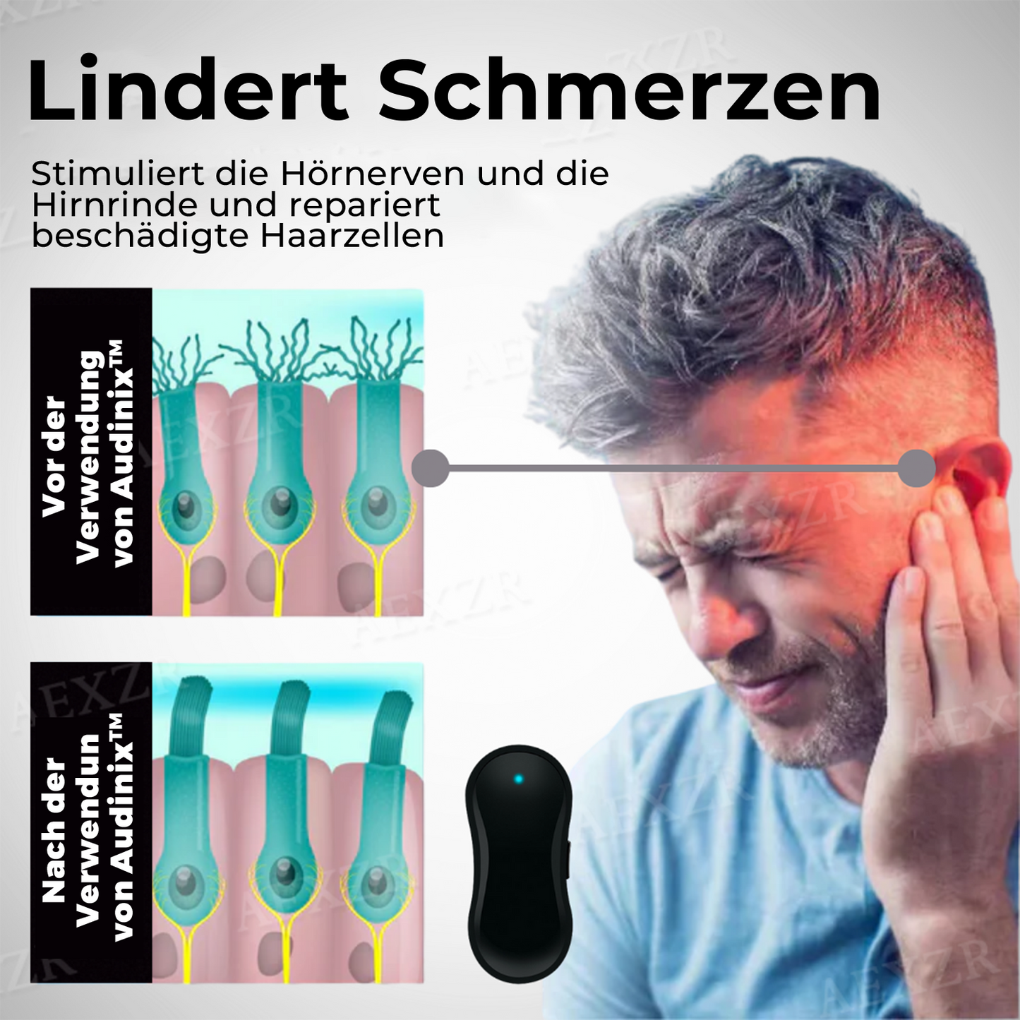 Audinix™ 💓HAPPY 2025💓 Gerät zur Linderung von Tinnitus