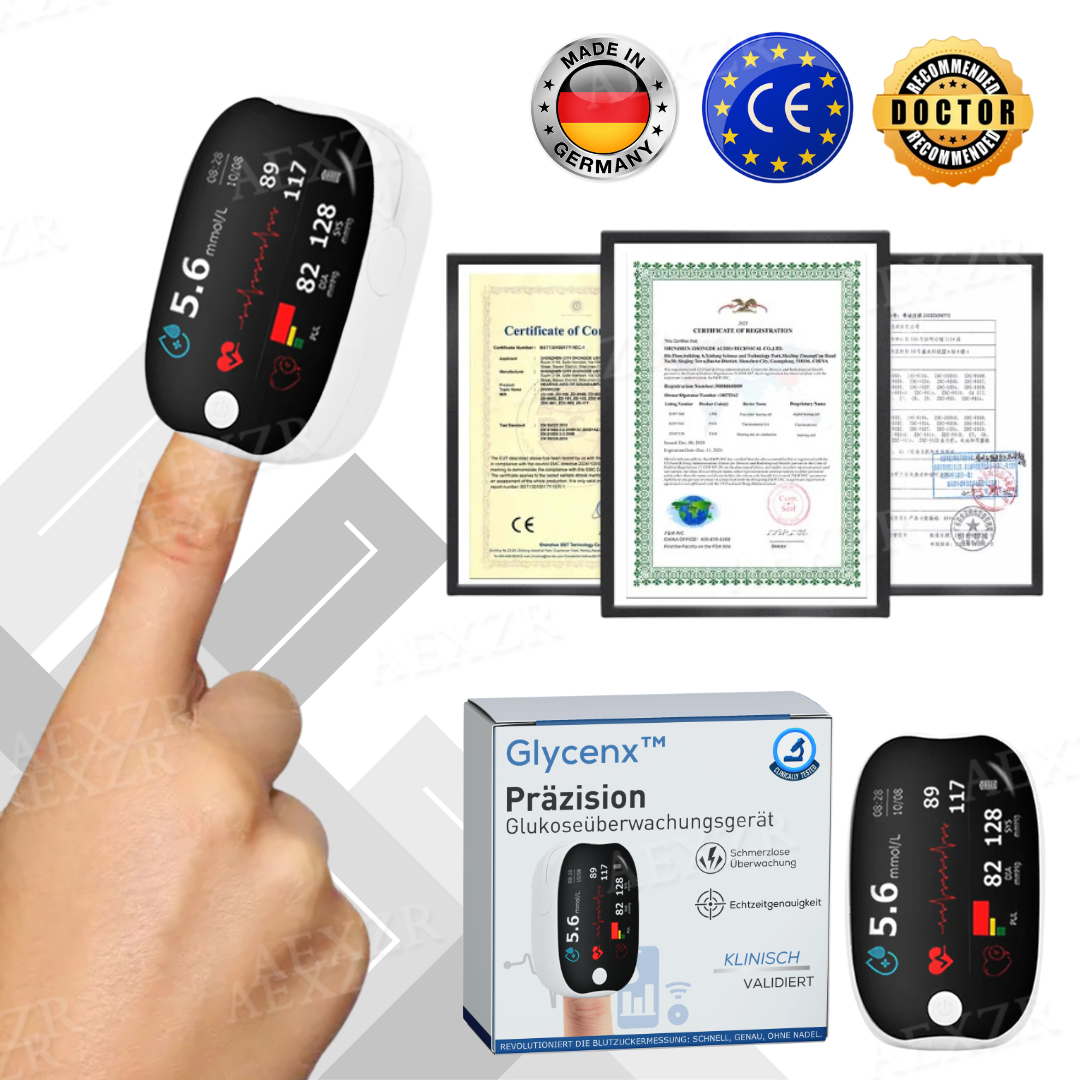 Glycenx™ Präzision Glukoseüberwachungsgerät