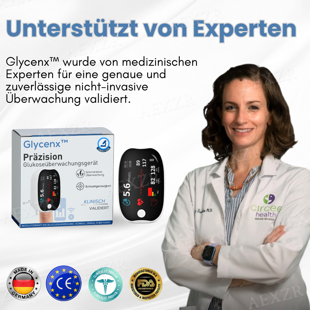 Glycenx™ Präzision Glukoseüberwachungsgerät