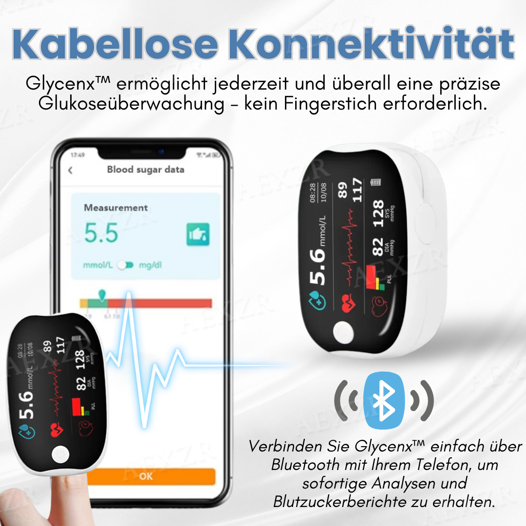 Glycenx™ Präzision Glukoseüberwachungsgerät