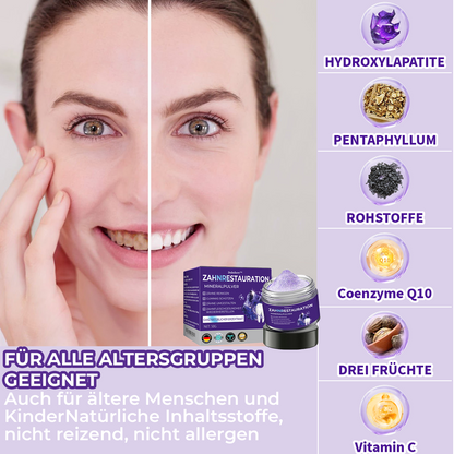 🦷Dobshow™ Zahnreparatur-Mineralpulver >> 🔥50 % RABATT🔥