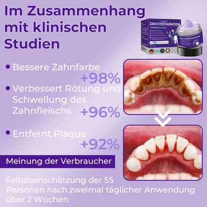 🦷Dobshow™ Zahnreparatur-Mineralpulver >> 🔥50 % RABATT🔥
